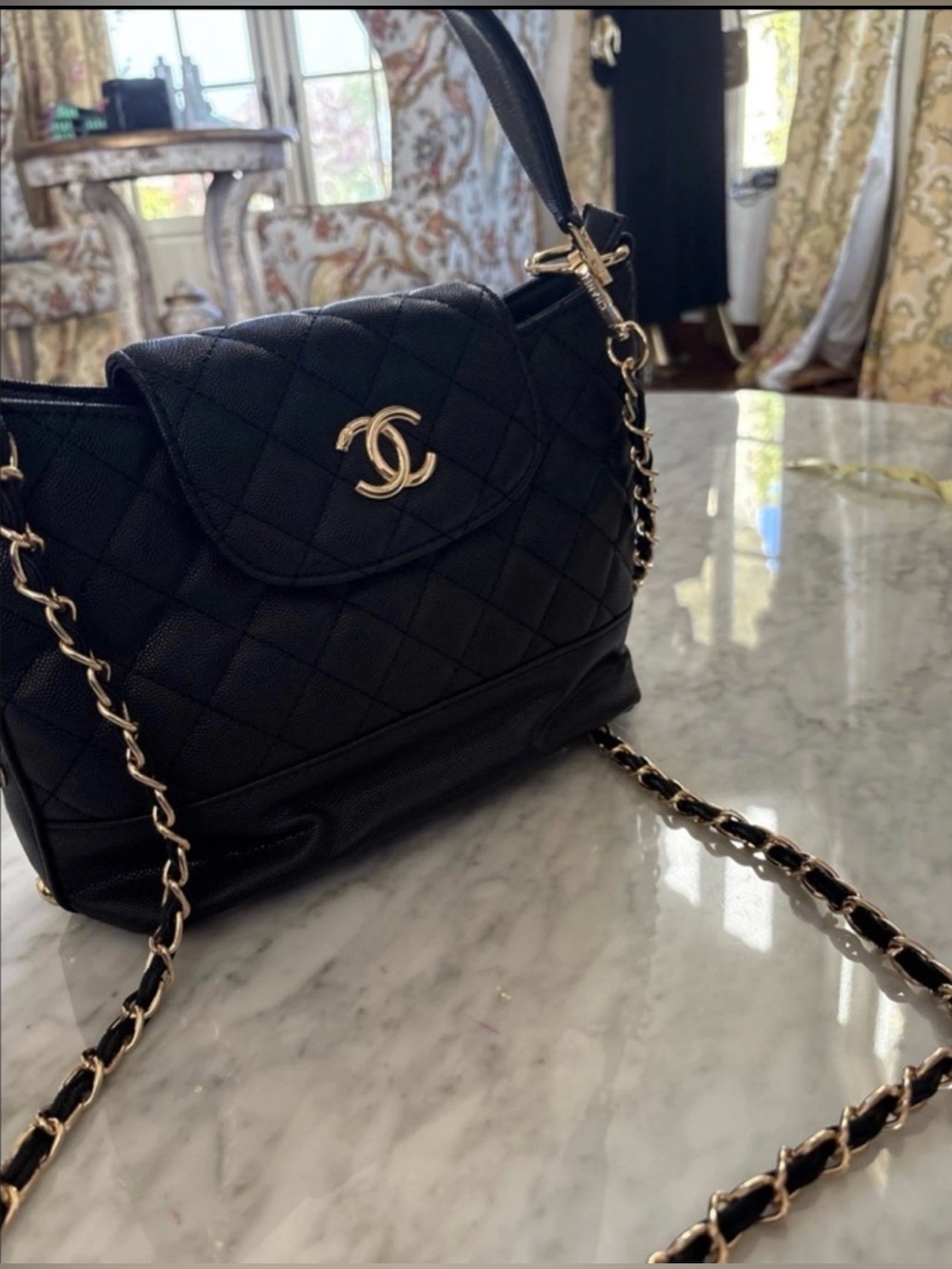 Novelty Black & Gold With Two Straps Long And Short / GWP - Picture 3 of 10